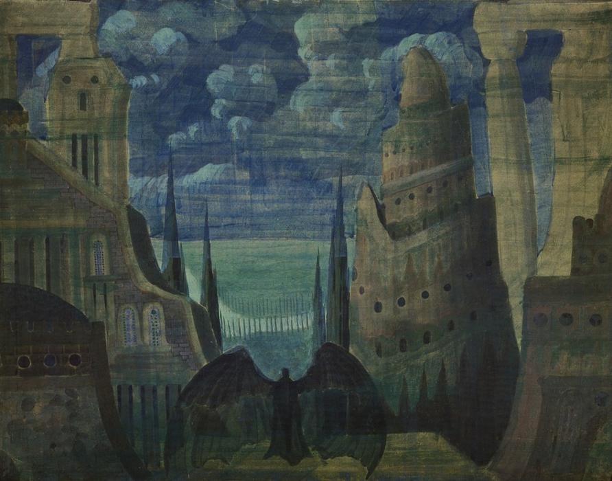 The Demon — Mikalojus Konstantinas Čiurlionis