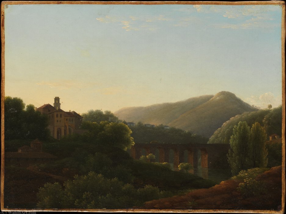 The Bridge At La Cava, Kingdom Of Naples — Joseph Pierre Xavier Bidauld