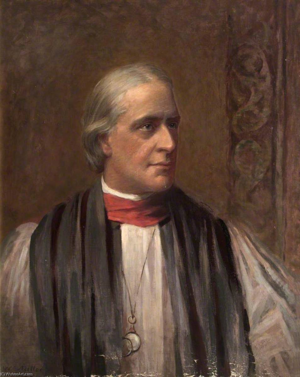 Edward White Benson (1829–1896), Fellow, Archbishop Of Canterbury (1883–1896) — William Edwards Miller