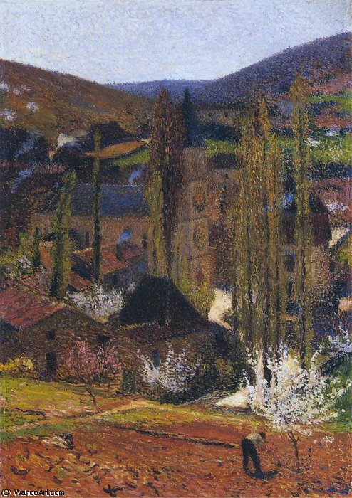 Labastide Du Vert Near Presbytere — Henri Jean Guillaume Martin