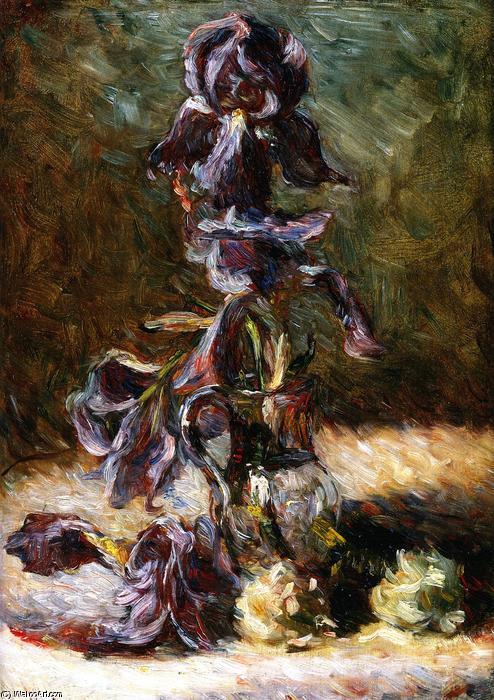 Iris In The Vase — Marie Bracqemond