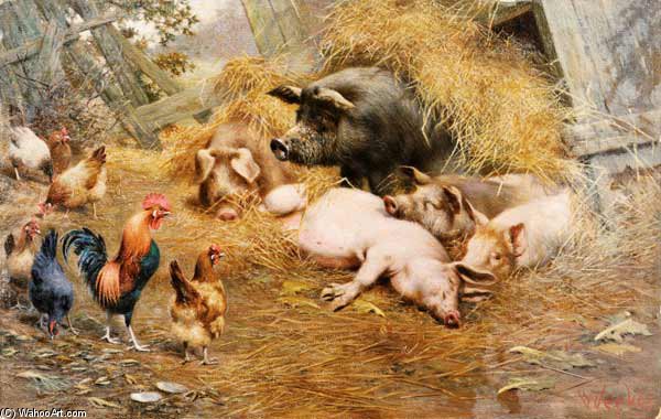 My Lady''s At Home — Herbert William Weekes