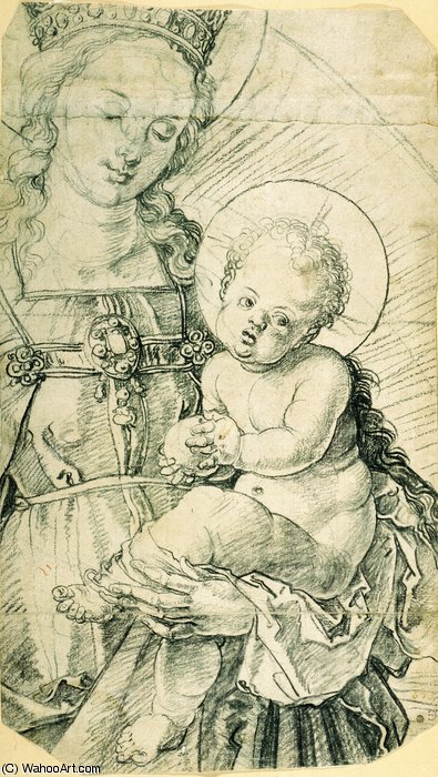 La Madonna Y El Niño — Albrecht Dürer