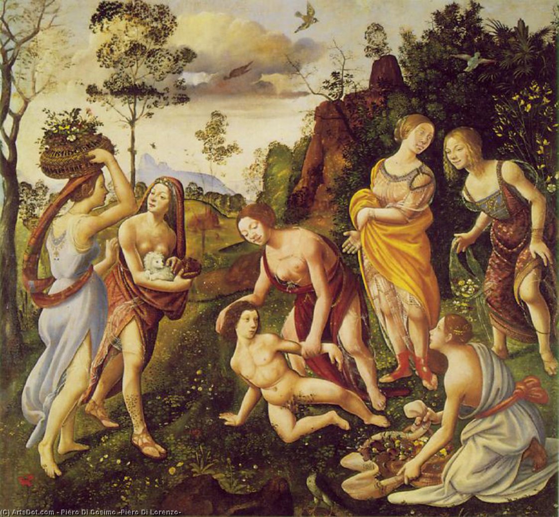 The Finding Of Vulcan On Lemnos — Piero Di Cosimo (piero Di Lorenzo)