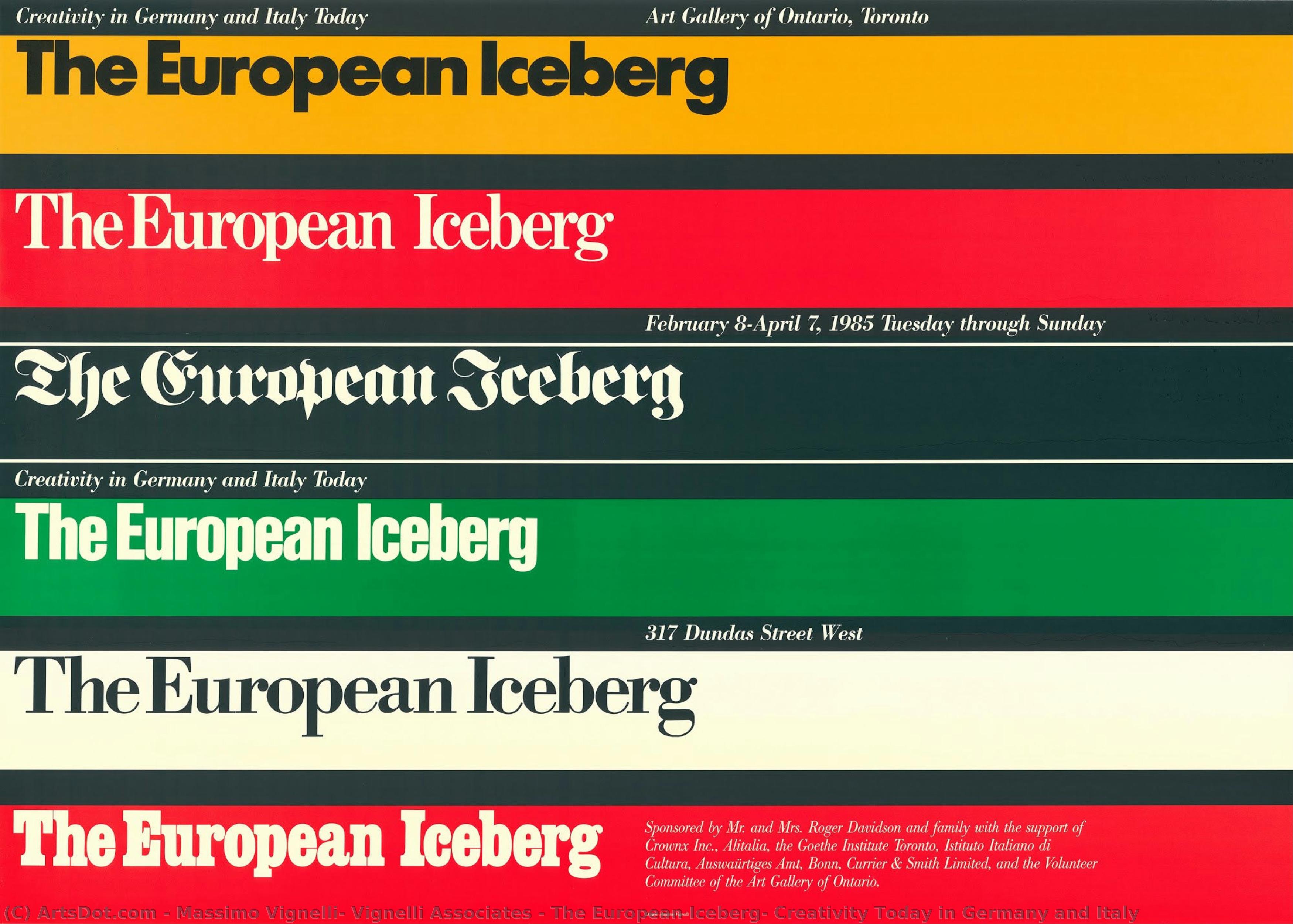 The European Iceberg: Creativity Today In Germany And Italy — Massimo Vignelli, Vignelli Associates