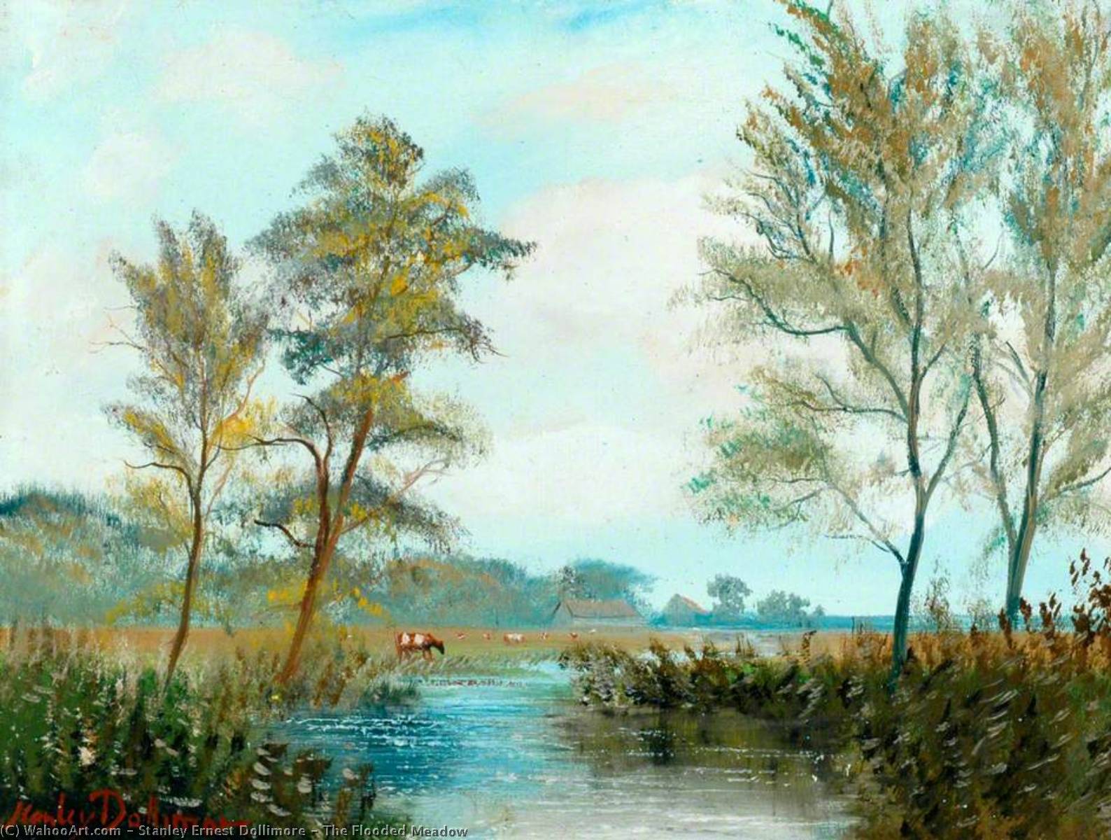The Flooded Meadow — Stanley Ernest Dollimore