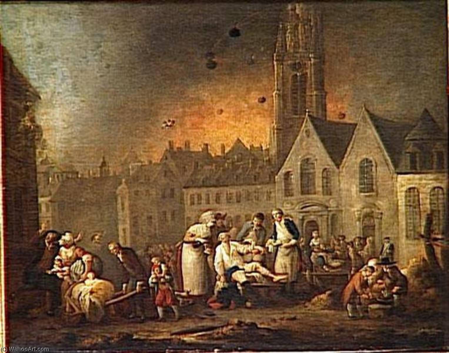 Le Siege De Lille.octobre 1792 — François Louis Joseph Watteau (watteau De Lille)