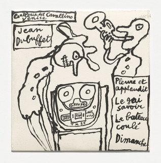 Disque No. 4 From Expériences Musicales — Jean Philippe Arthur Dubuffet