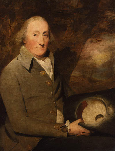Portrait Of Major Buchanan Of Arnprior, Half-length, In A Green Coat — Henry Raeburn