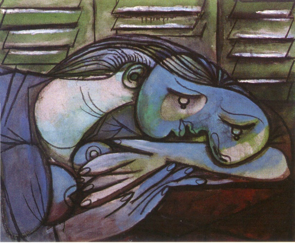 Sleeping Before Green Shutters (marie-therese Walter) — Pablo Picasso