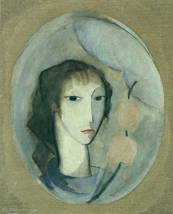 Tête De Femme Trumeau Ii (1912) — Marie Laurencin