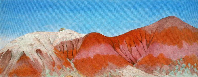 Series Near Abiquiu, New Mexico - Hills To The Left — Јордана О’кеифе