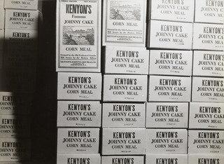 Boxes Of Kenyon's Jonny Cake Cornmeal Awaiting Shipment, Usquepaugh, Rhode Island — Jack Delano