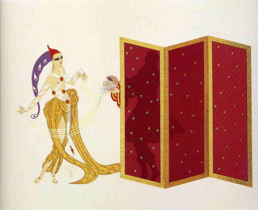 Mystery Of The Courtesan — Erté