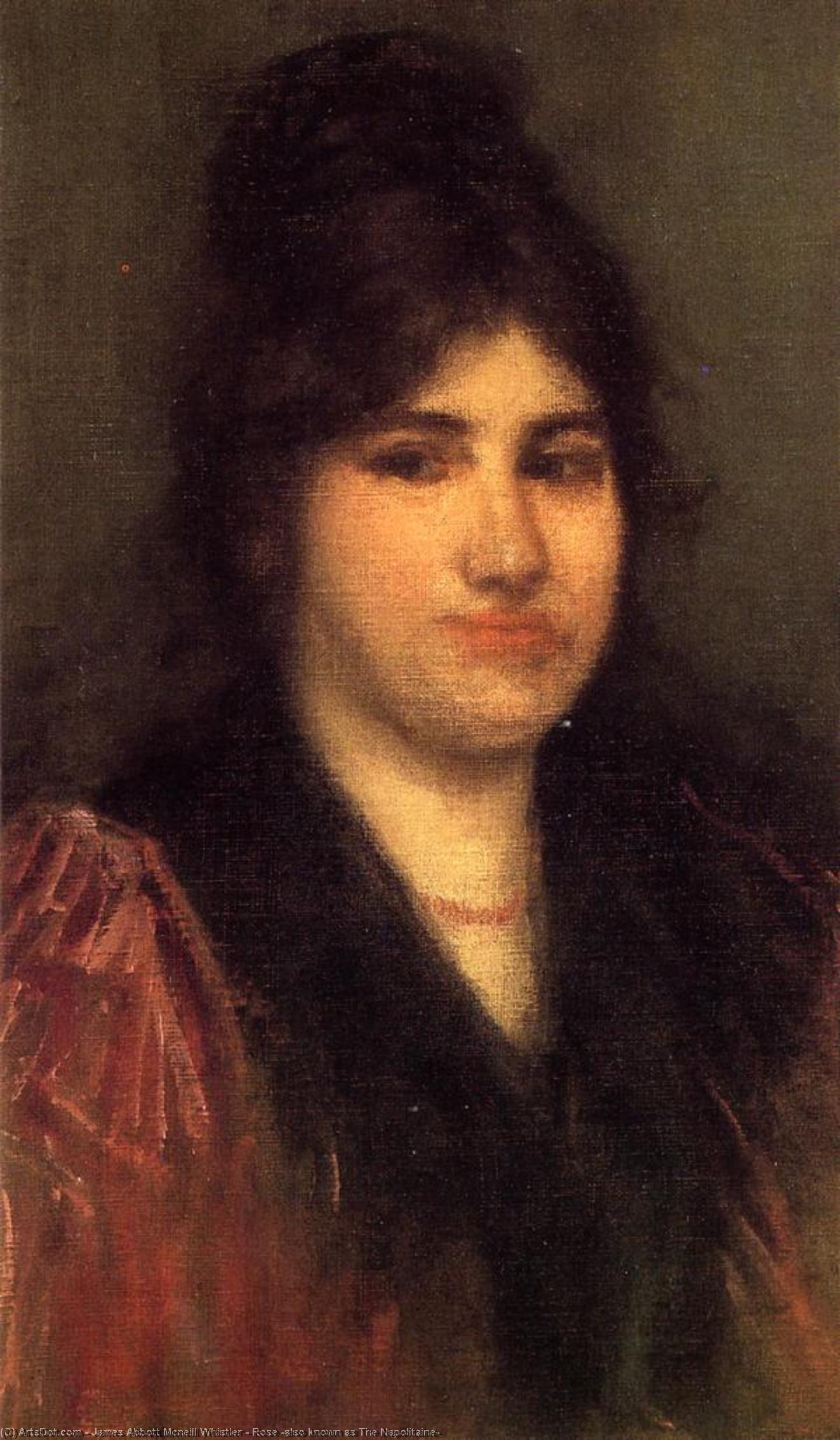 Rosa (también Conocida Como La Napolitana) — James Abbott Mcneill Whistler