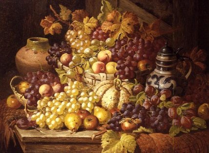 Still Life With Fruit — Charles Thomas Bale