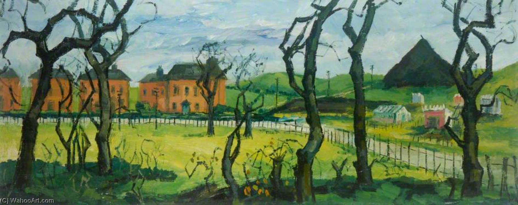 Landscape, County Durham — Marjorie Arnfield