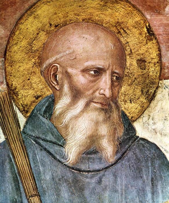 Crucifixion And Saints (detail) — Фра Анђело