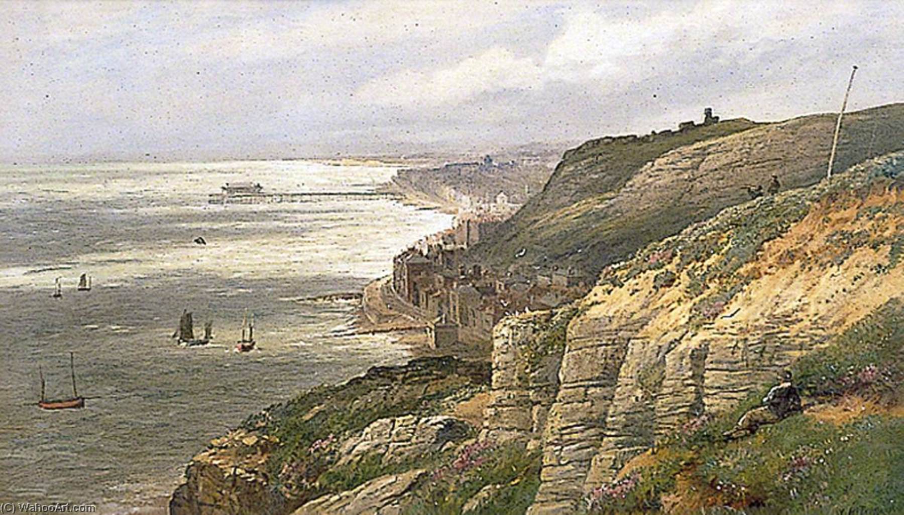 Hastings, East Sussex, From The East Cliff — William Henry Borrow