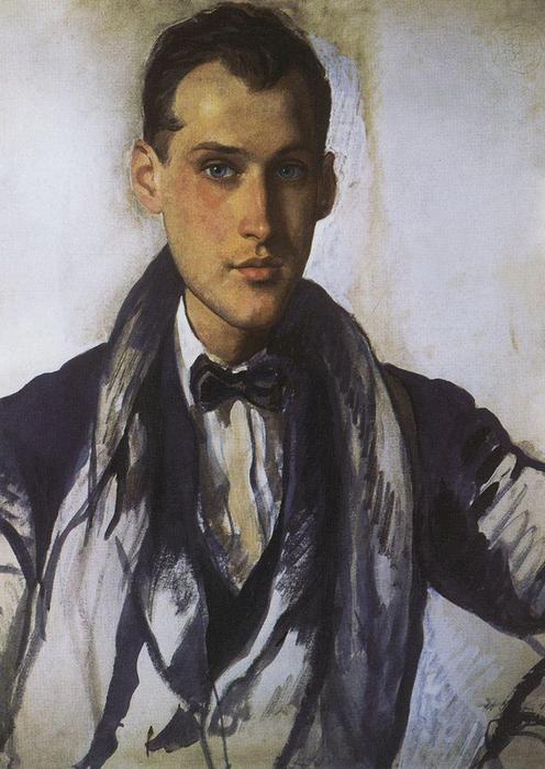 Portrait Of Sergei Rostislavovich Ernst — Zinaida Serebriakova