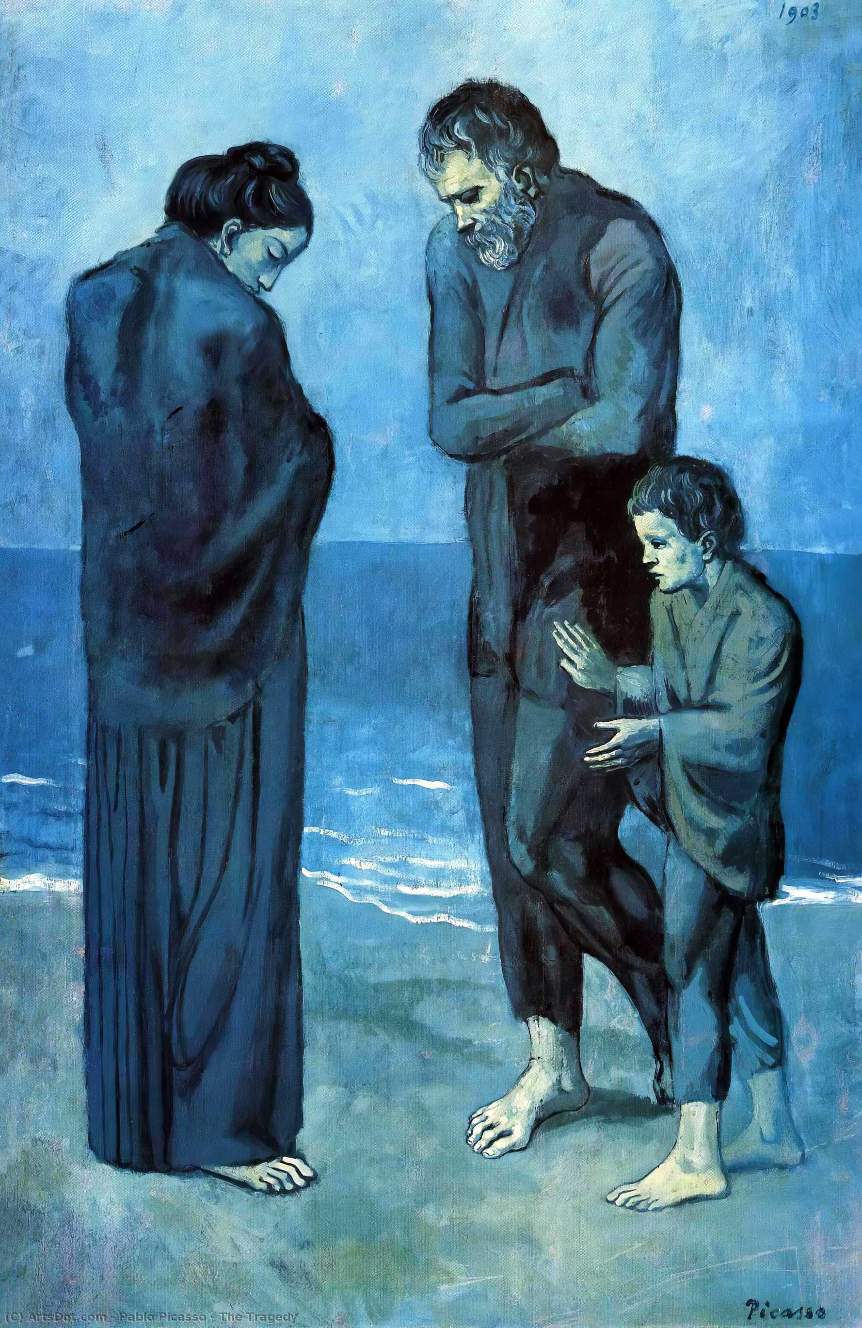 The Tragedy — Пабло Пикассо