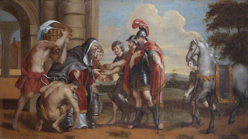 The Meeting Of Abraham And Melchizedek — John Theodore Heins Senior