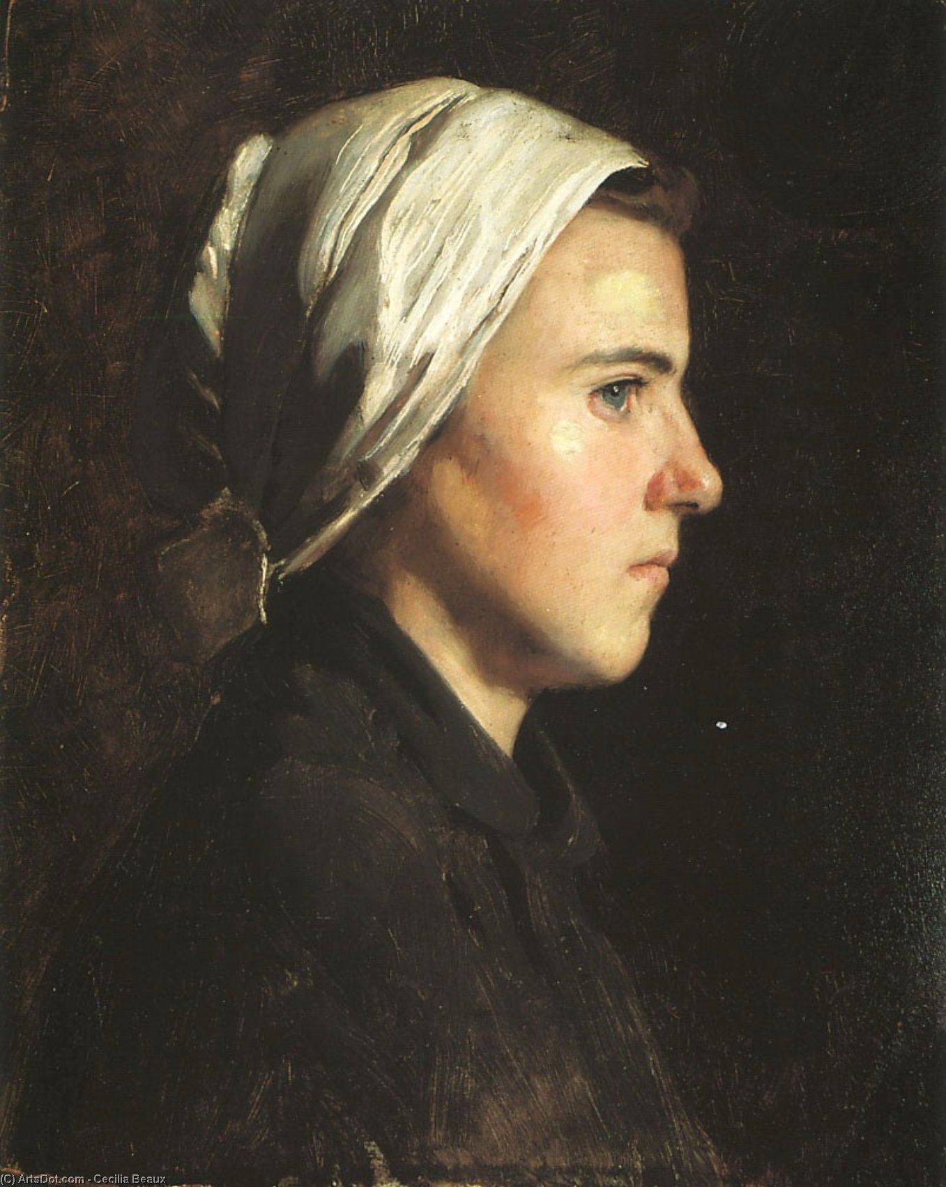 Head Of A Woman — Cecilia Beaux