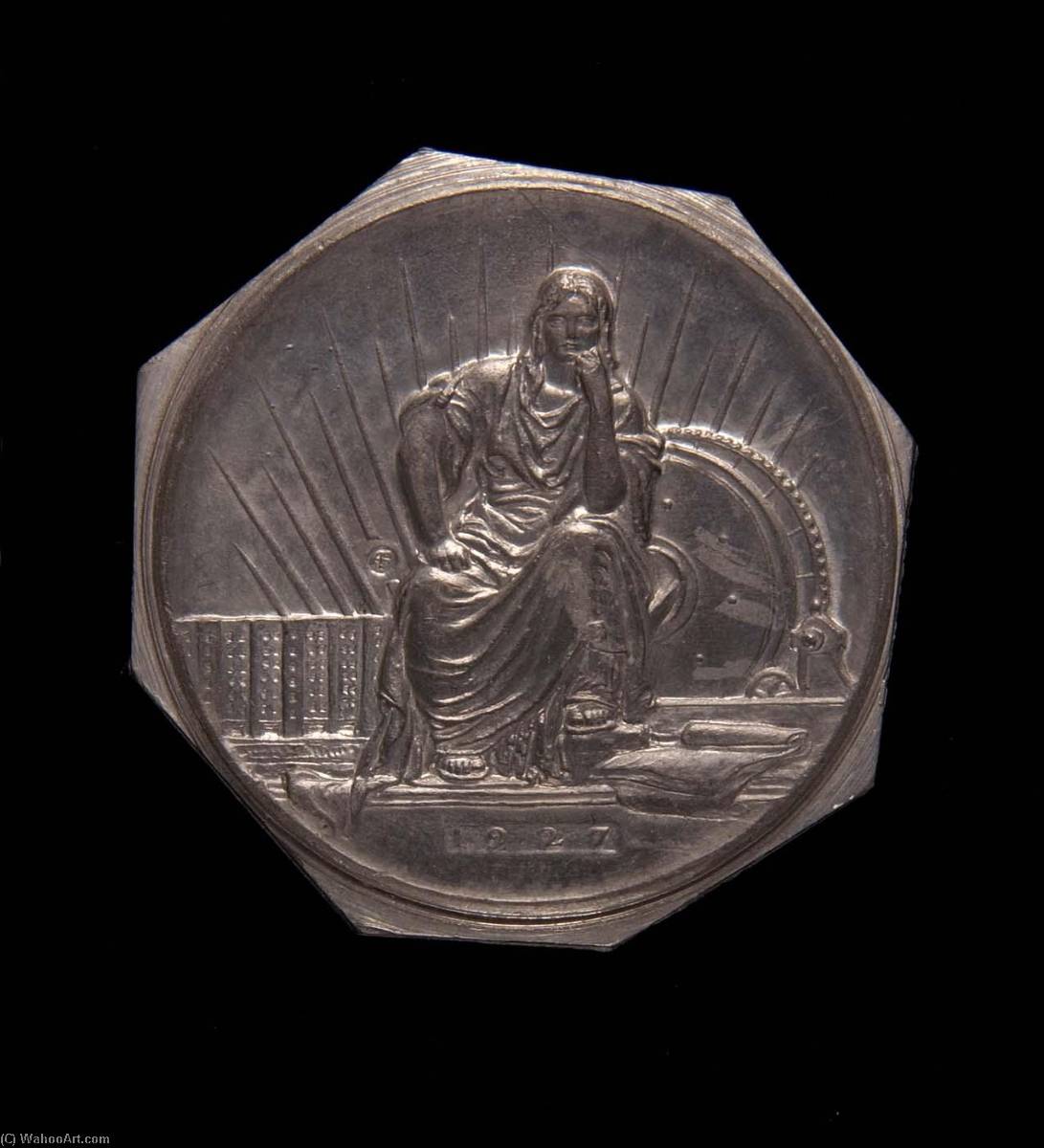 Henry C. Turner Medal For Notable Achievement In The Concrete Industry (obverse) — Anthony De Francisci