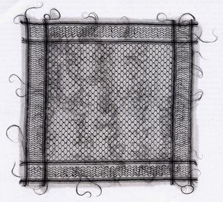 Keffieh — Mona Hatoum