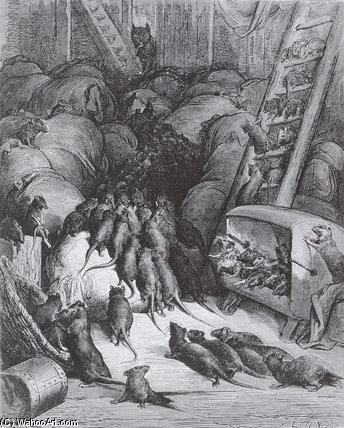 The League Of Rats — Paul Gustave Doré