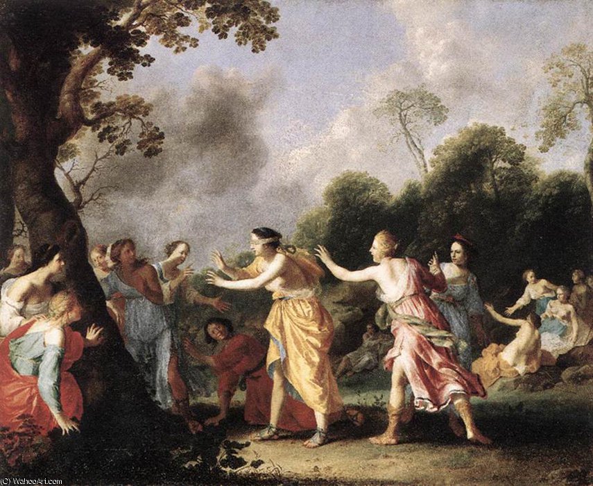 E Dirck Van Der Blind Mans Buff — Johan Lis