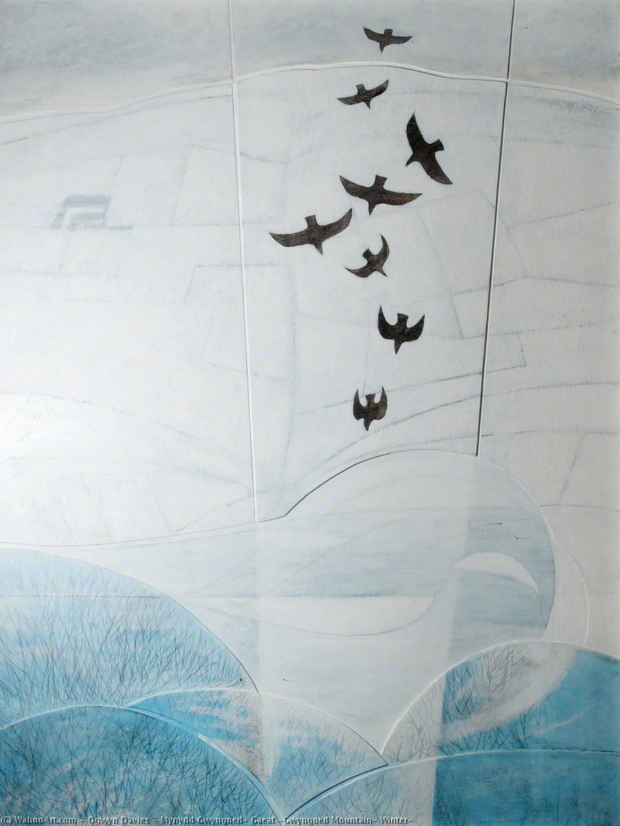 Mynydd Gwyngoed, Gaeaf (gwyngoed Mountain, Winter) — Ogwyn Davies
