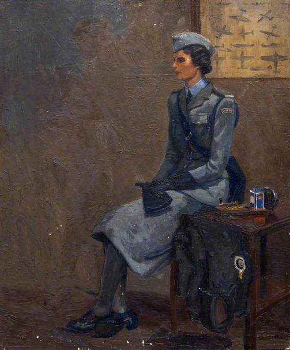 A Women's Royal Naval Service Officer — Elsie Gledstanes