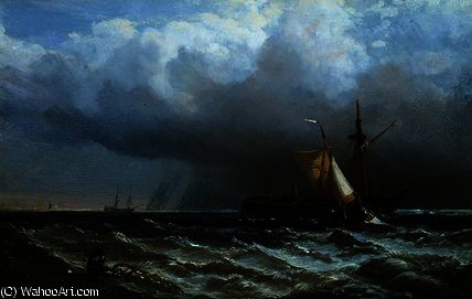 After The Storm — George Clarkson Stanfield