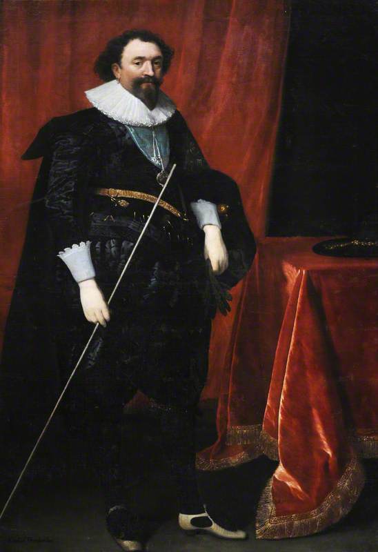 William Herbert (1580–1630), 3rd Earl Of Pembroke, Kg, Pc — Daniel I Mijtens