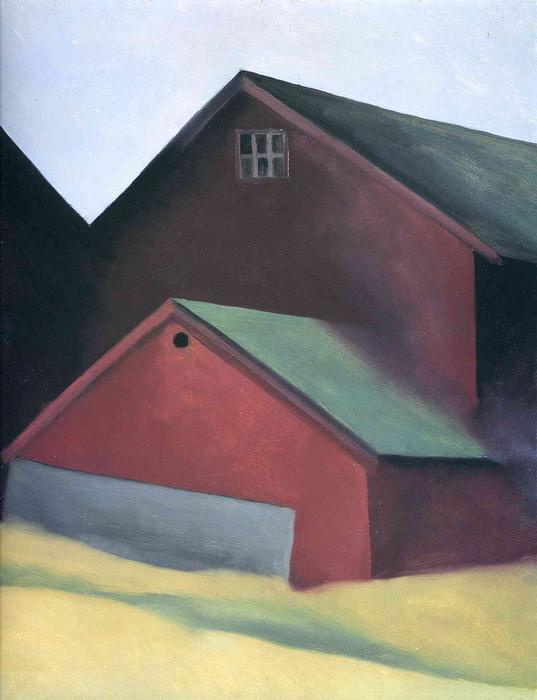Ends Of Barns — Georgia O'keeffe