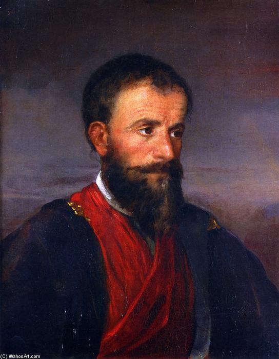 Man In Red Shawl Collar — James Edward Freeman