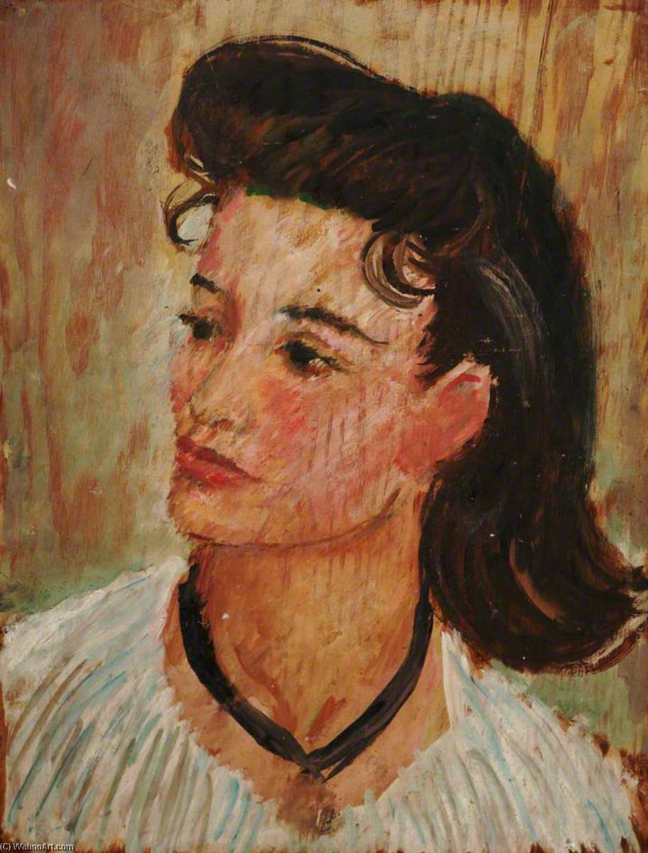 Portrait Of A Woman (verso) — Edward Morland Lewis