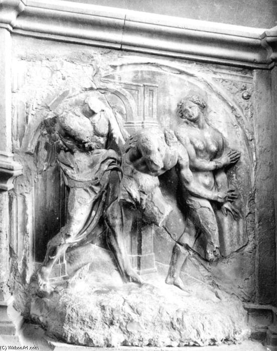Expulsion Of Adam And Eve From Paradise — Jacopo Della Quercia