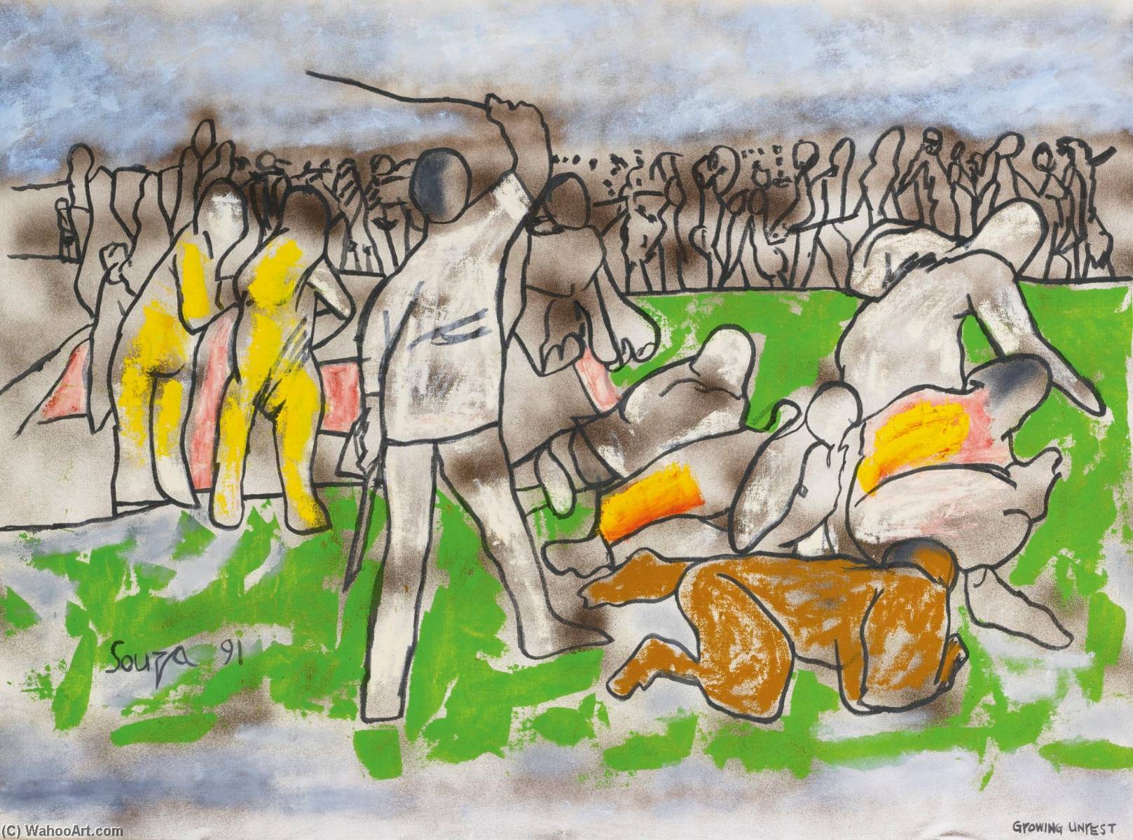 Growing Unrest — Francis Newton Souza