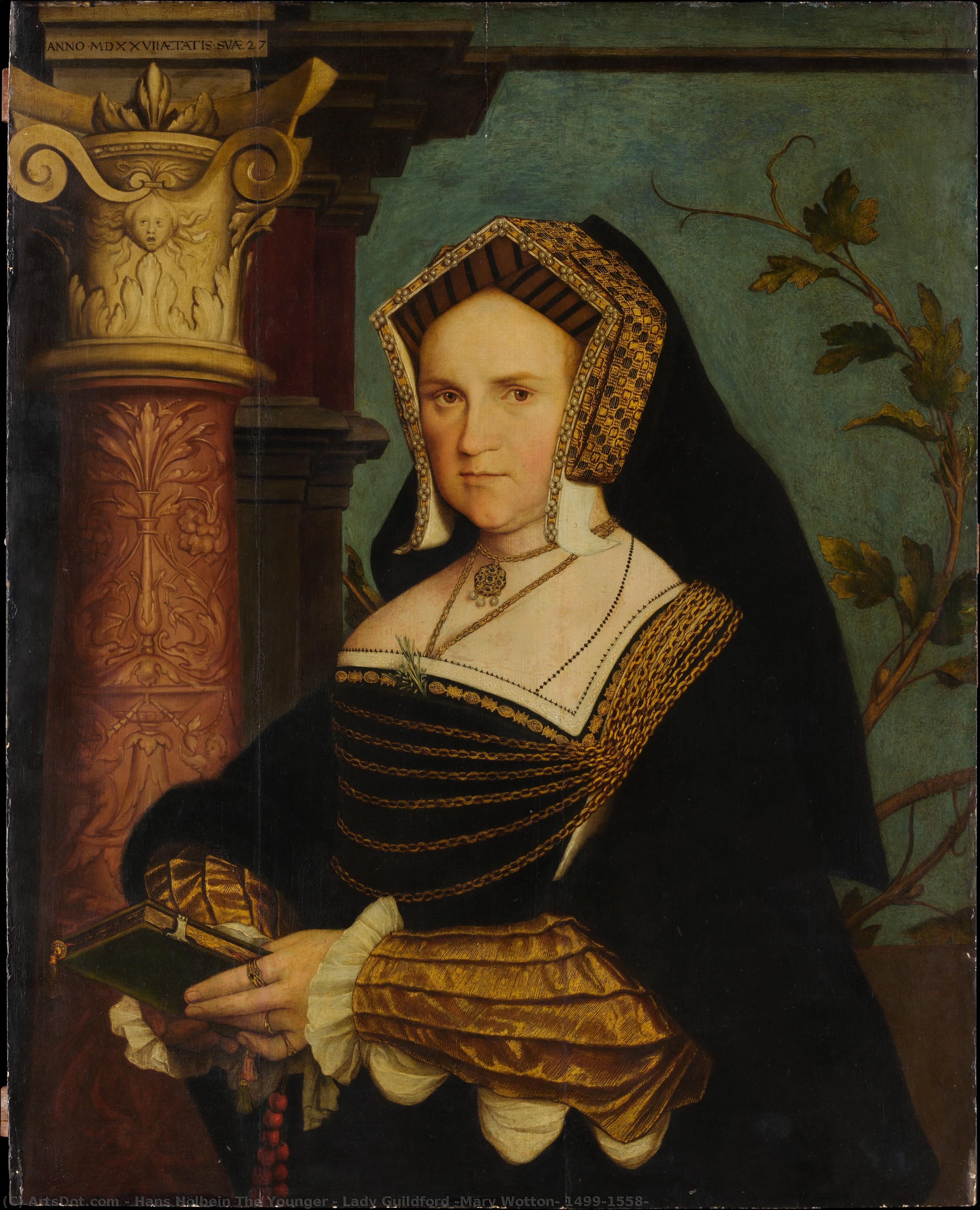 Lady Guildford (mary Wotton, 1499–1558) — Hans Holbein Der Jüngere