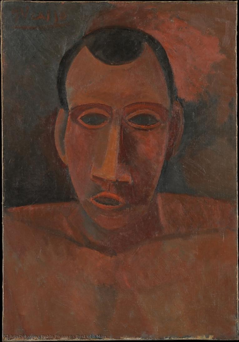 Bust Of A Man — Pablo Picasso