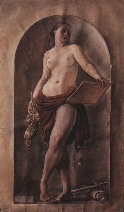 Nymph Justice — Zinaida Serebriakova