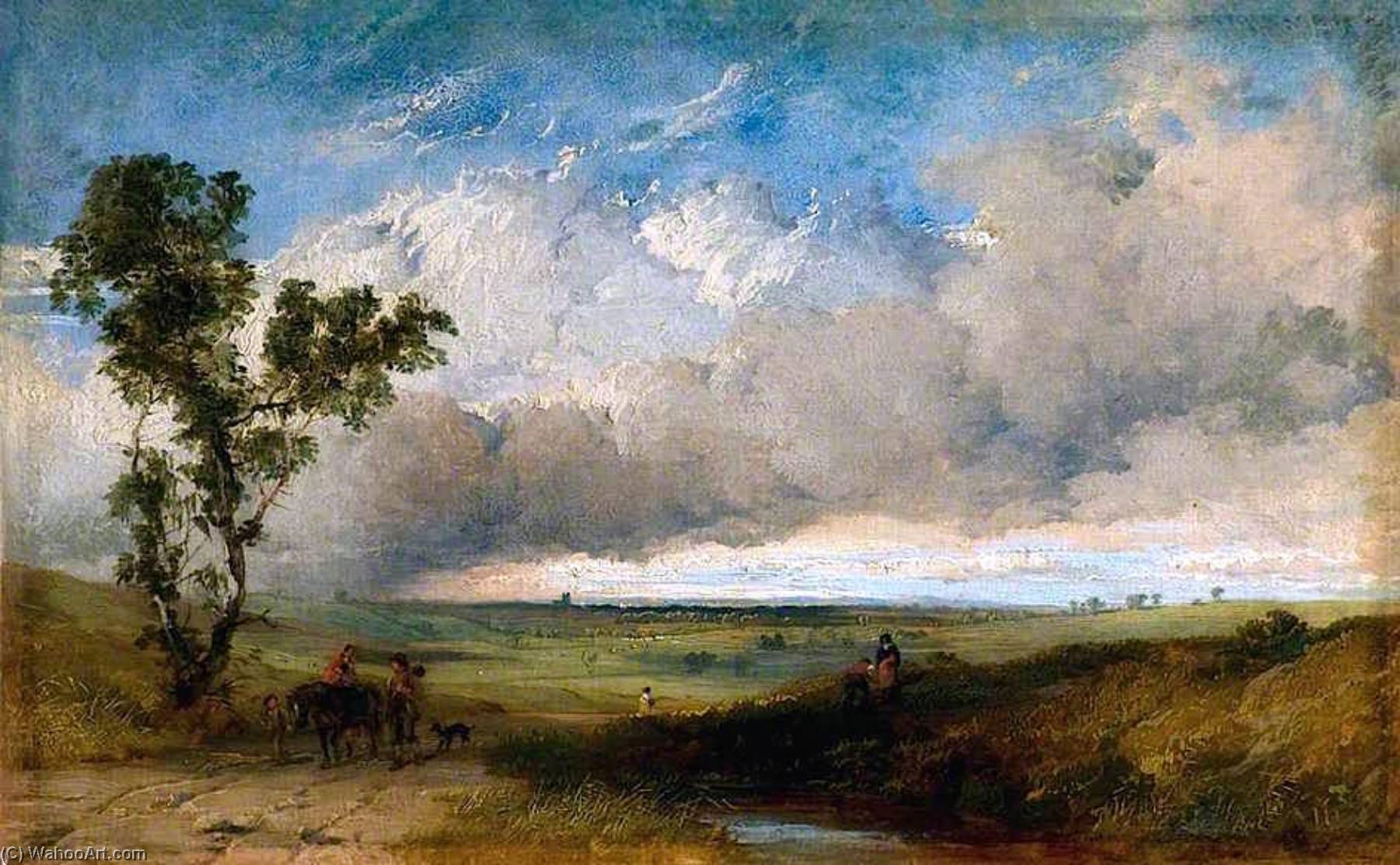 Landscape Sketch — Henry Thomas Dawson
