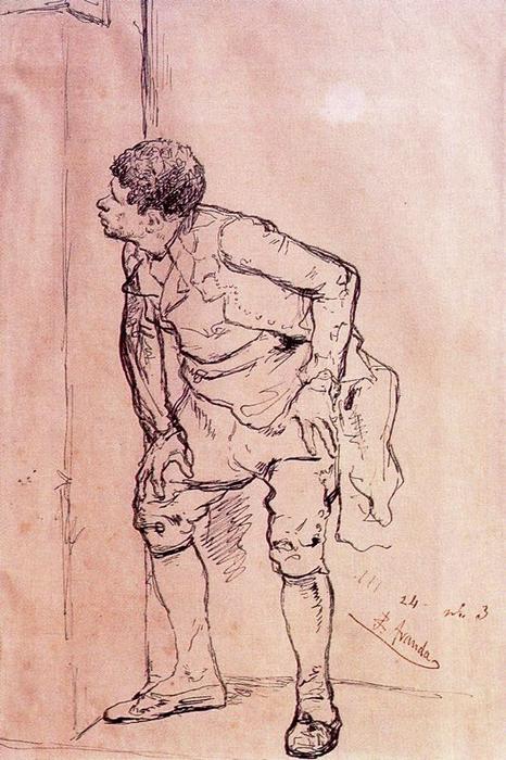 Preparatory Drawing For A Painting — José Jiménez Aranda