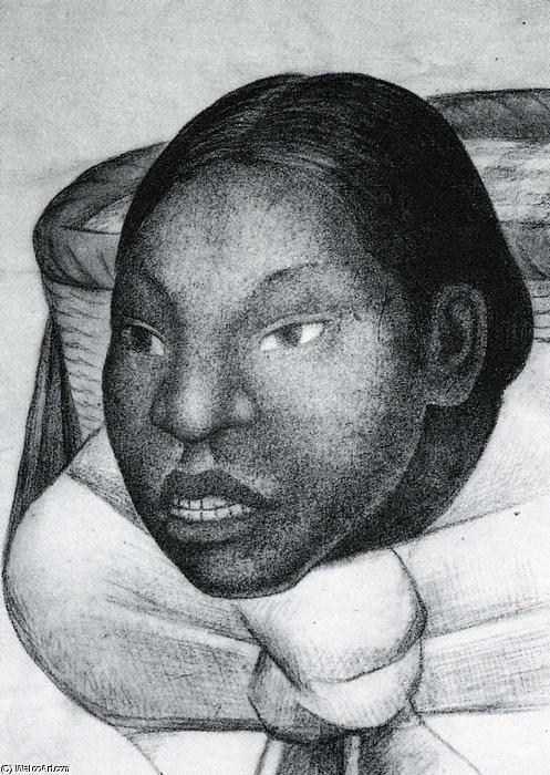 Indian Woman — Diego Rivera