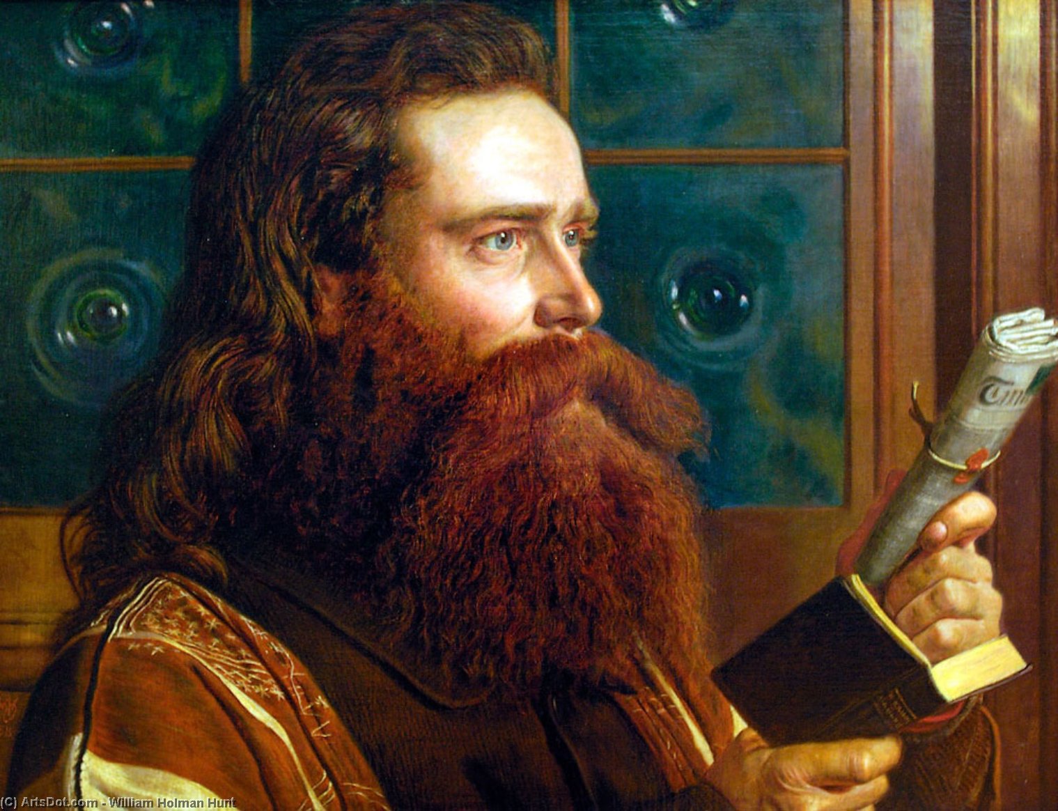 Portrait Of Henry Wentworth Monk — William Holman Hunt