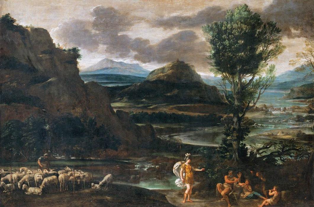 Erminia Among The Shepherds — Domenichino (domenico Zampieri)