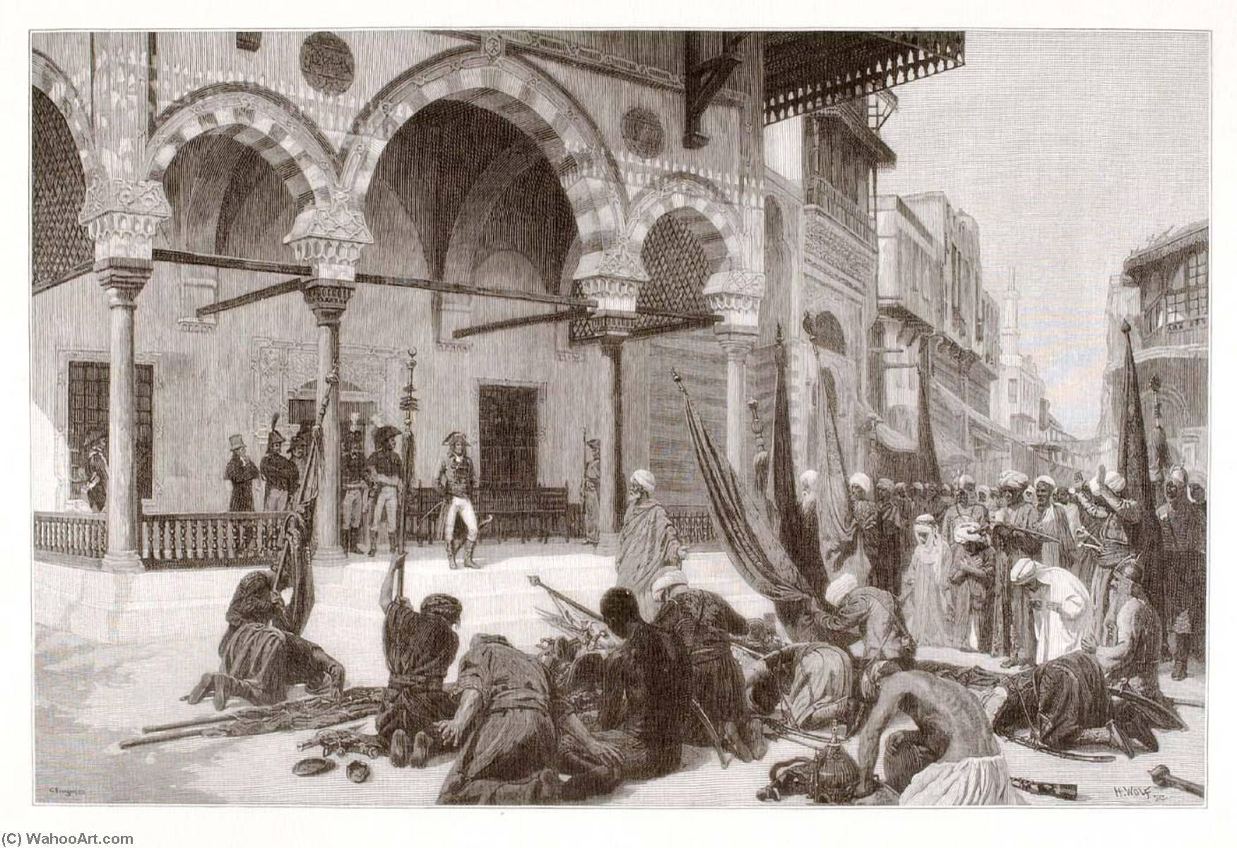 Submission Of The Mamelukes To Napoleon — Henry Wolf