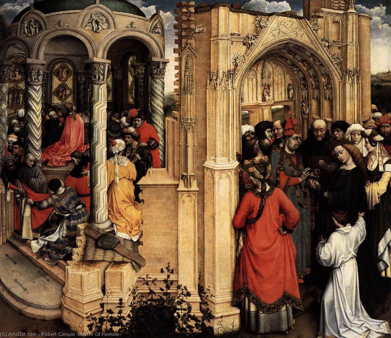 The Marriage Of Mary — Robert Campin (master Of Flemalle)